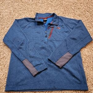 The North Face Blue Zip Up Sweater